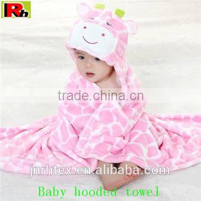 Custom baby hooded towel and 100% cotton hooded towel poncho parttern
