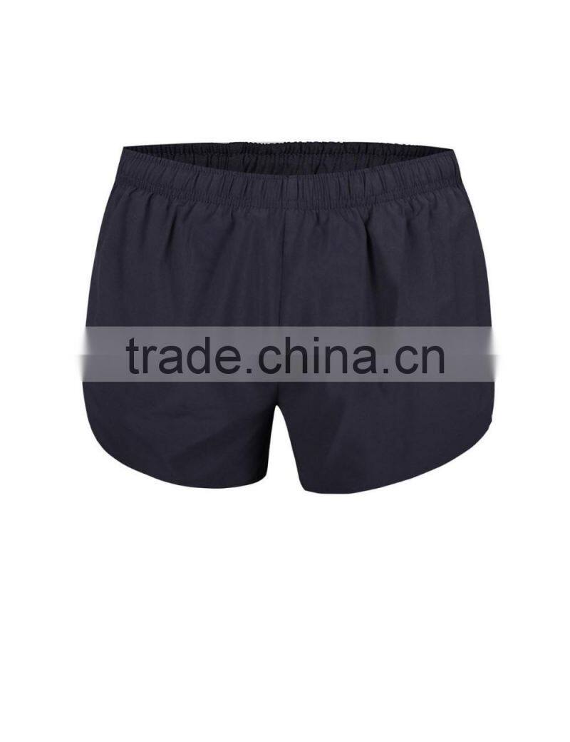 Custom Design Quickly Dry Color Plain Gym Sports Shorts