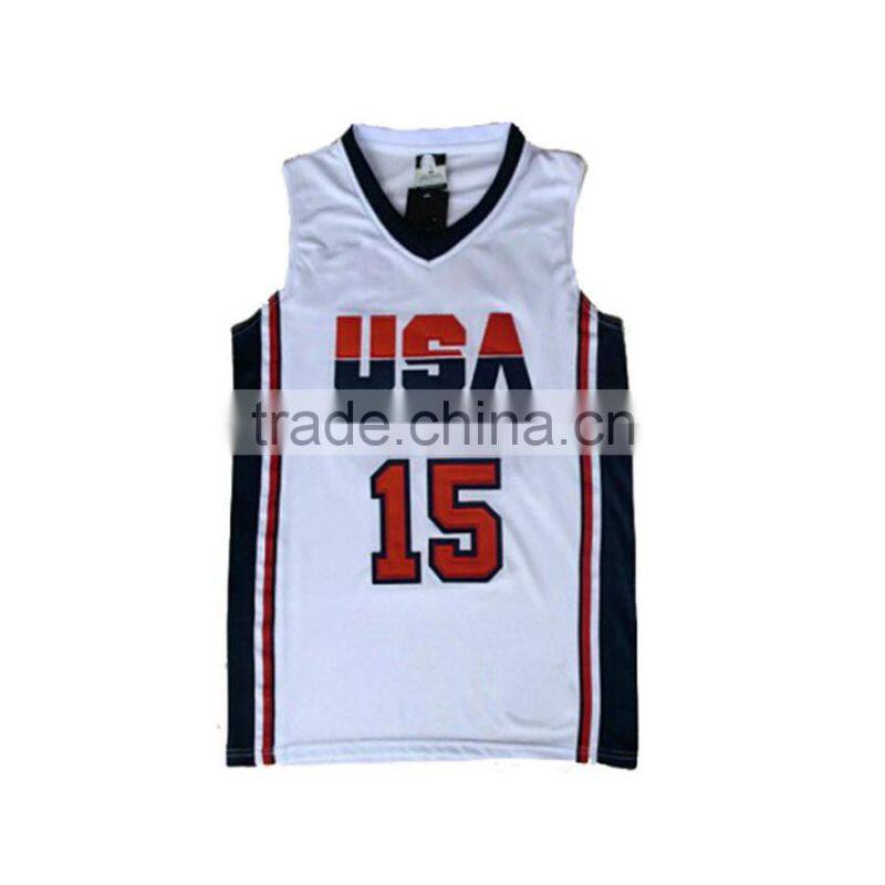 Custom basketball jersey basketball uniform design Dongguan
