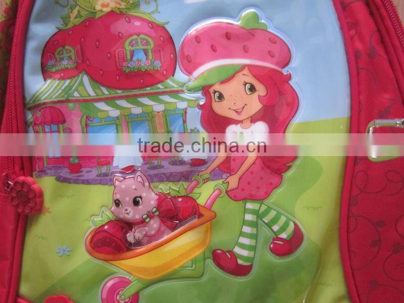 Lovely Girls Strawberry School Bag