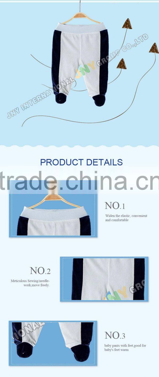 China Wholesale Toddler Boys Clothing One Piece Frock Designs Newborn Baby Pants