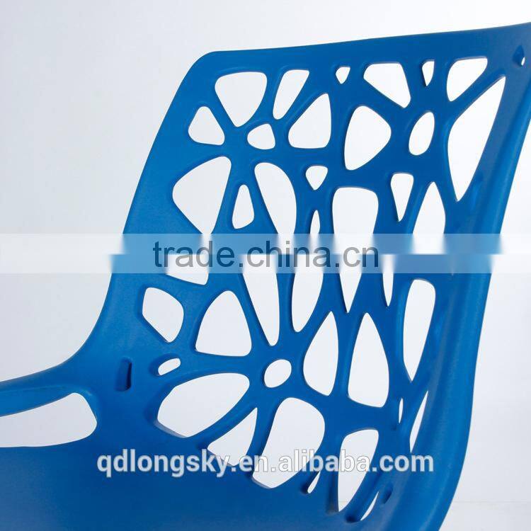 LS-4020B Cheap Outdoor Plastic Garden Chair stacking leisure Chair Plastic Patio Chair