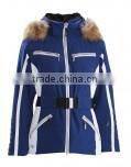 New design women nylon colourful snow ski jacket