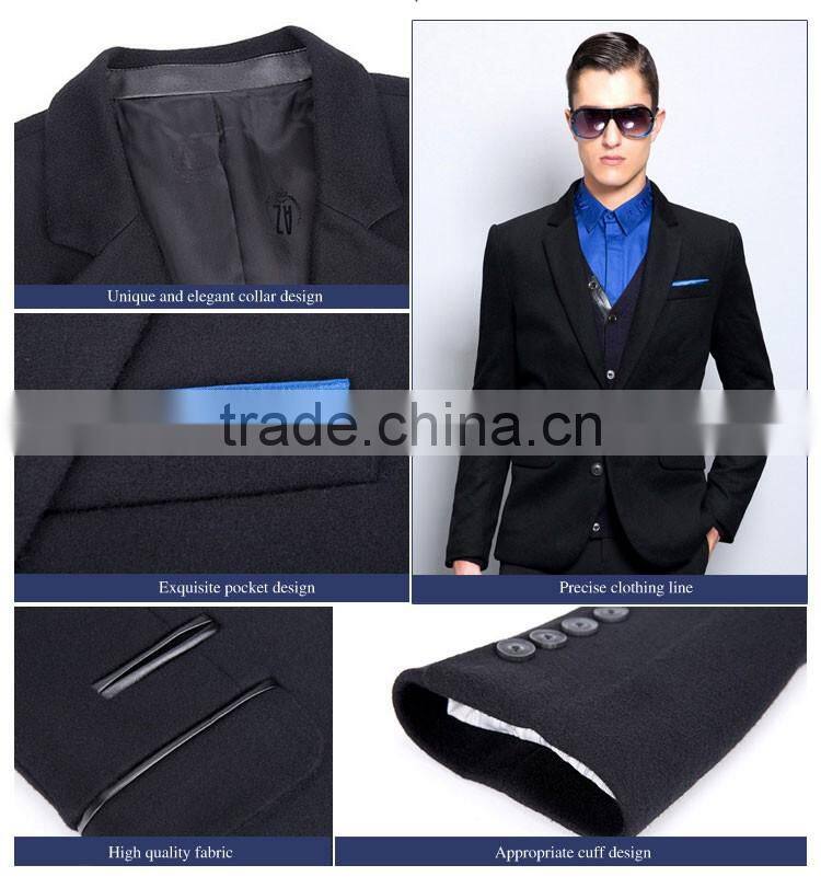 Bespoke Stylish Men Pants Suits Slim Fit Blazer