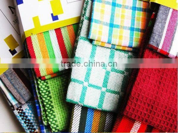 yarn-dyed jacquard decorative tea towels