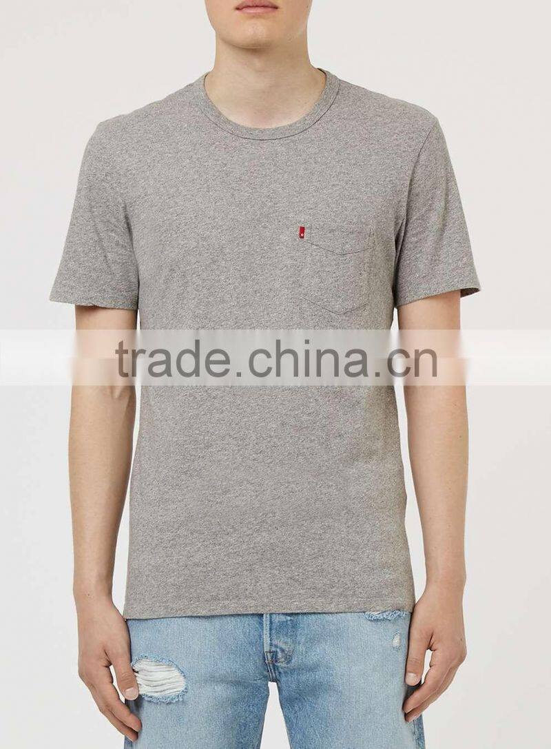 Fashion crew neck short sleeve custom t shirt plain mens t shirt wholesale china