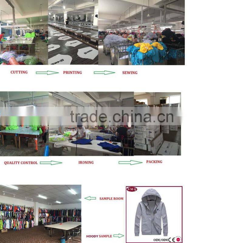 OEM Manufacturer Custom Size Plain cotton zipper jacket hoodies