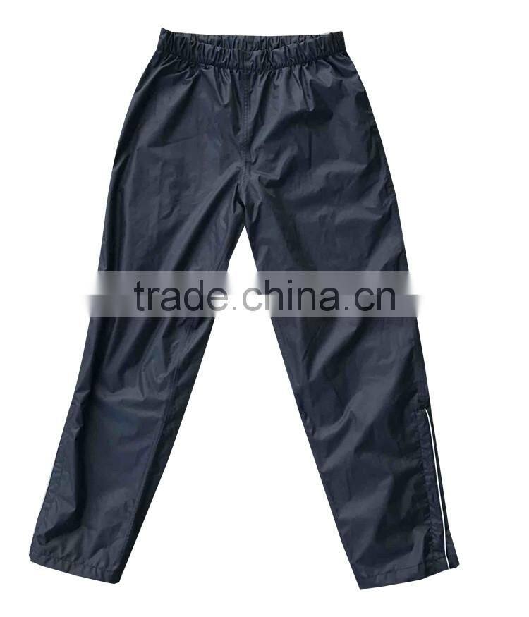 Polyester mens waterproof jogger fitness trousers custom pants