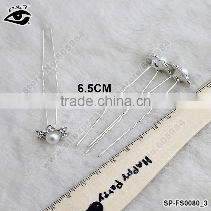 Pearl Rhinestone Pins Hair Pins For Wedding Decoration Accessories
