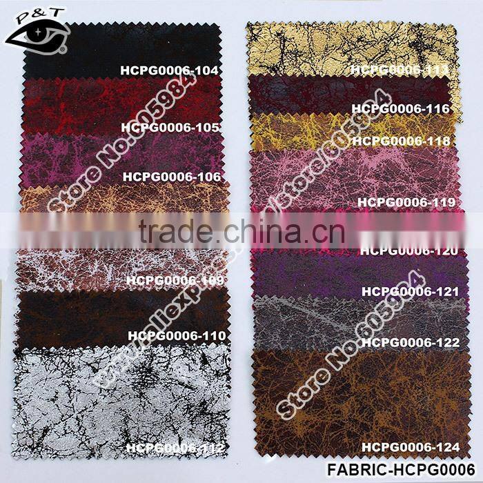 Hot sell Synthetic Leather pu coated leather synthetic nubuck leather for shoes