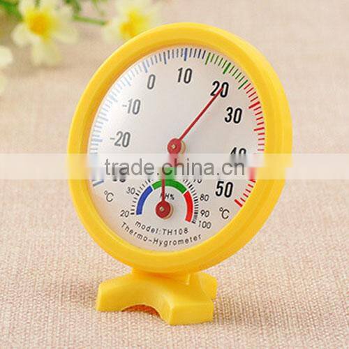 Small Thermometer With Arch Culverts Temperature And Humidity Instrument For Gift Thermometer/Mechanical Thermo Hygrometer