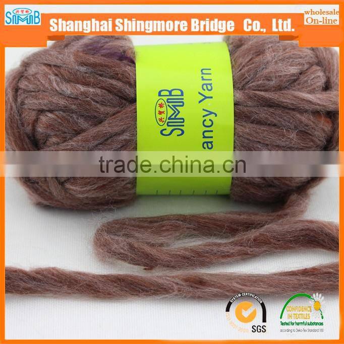 Chunky knitting yarn supplier cheap wholesale super soft chunky yarn acrylic for knitting sweater hat