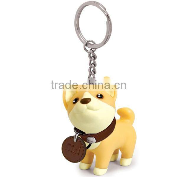 Christmas promotion gifts plastic car key ring