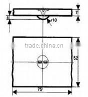 Milling Cleaner/Plansifter Cotton Pads for flour mills/square plan sifter cleaner