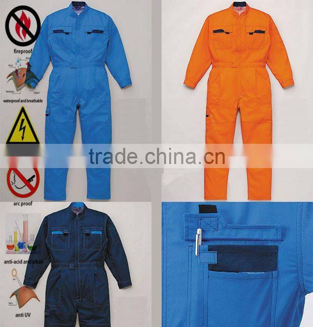 2016 Water Repellent FR nonwoven coverall for men