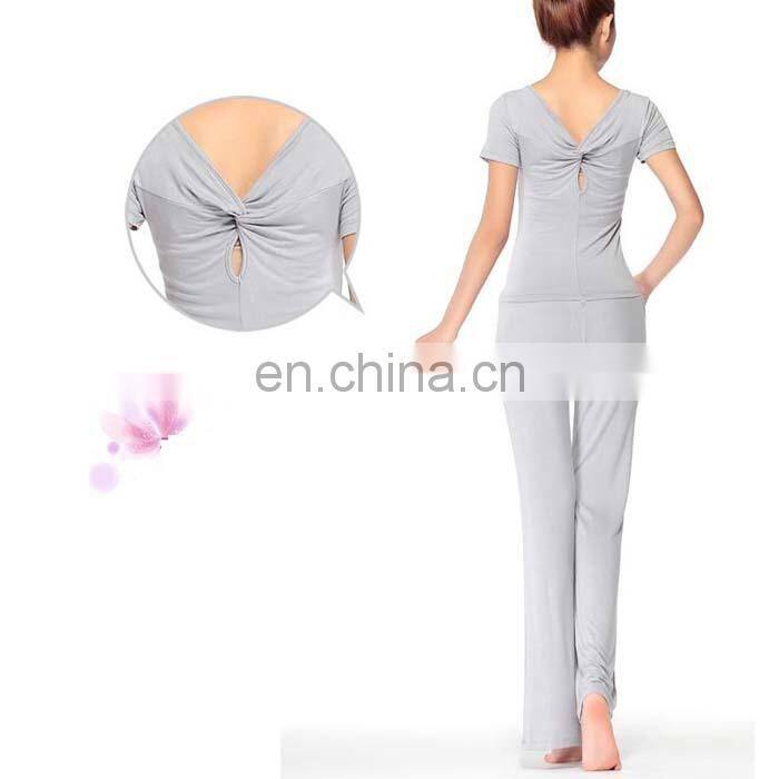 Female spring and summer dance fitness fashion hot selling Yoga suit