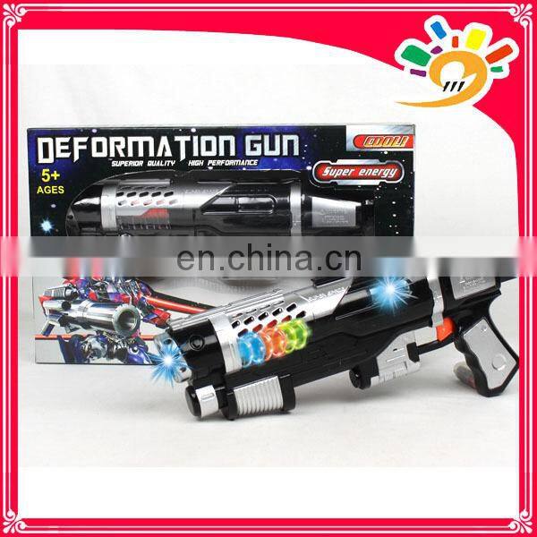 Boy gun toys , Plastic electric space toy gun with flashing light and music