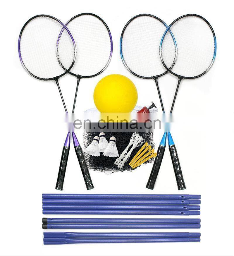 Sports Beach Badminton Racquets Sets Racket&Net