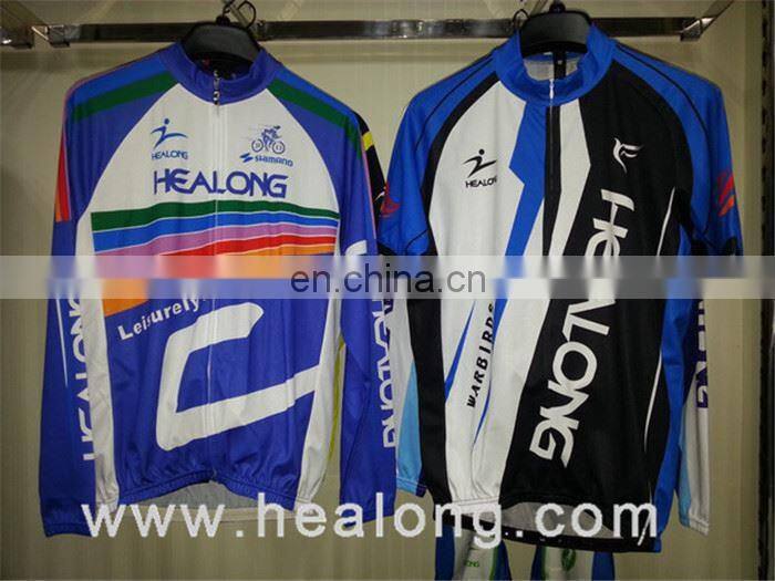 Healong Digital Printing Retro Customized Bicycle Wear