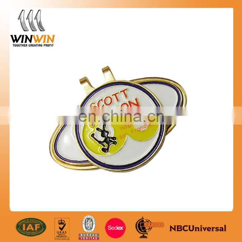 golf hat magnet clip