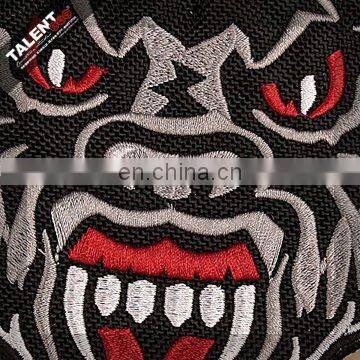 custom fashion design woven embroidery patches badge for clothings