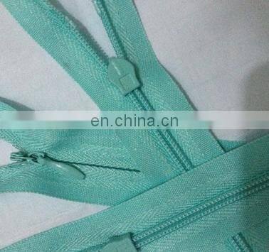 Nylon Reverse Coil Zipper for Cushion