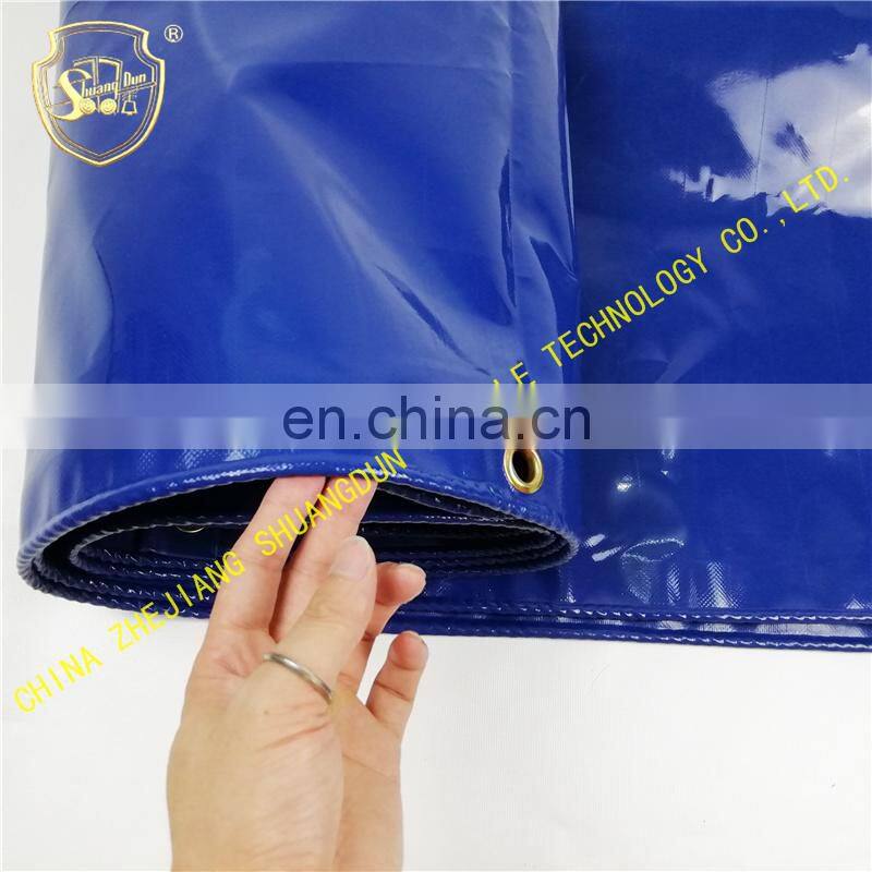 Dark green waterproof canvas, green tarpaulin, torn clothfactory