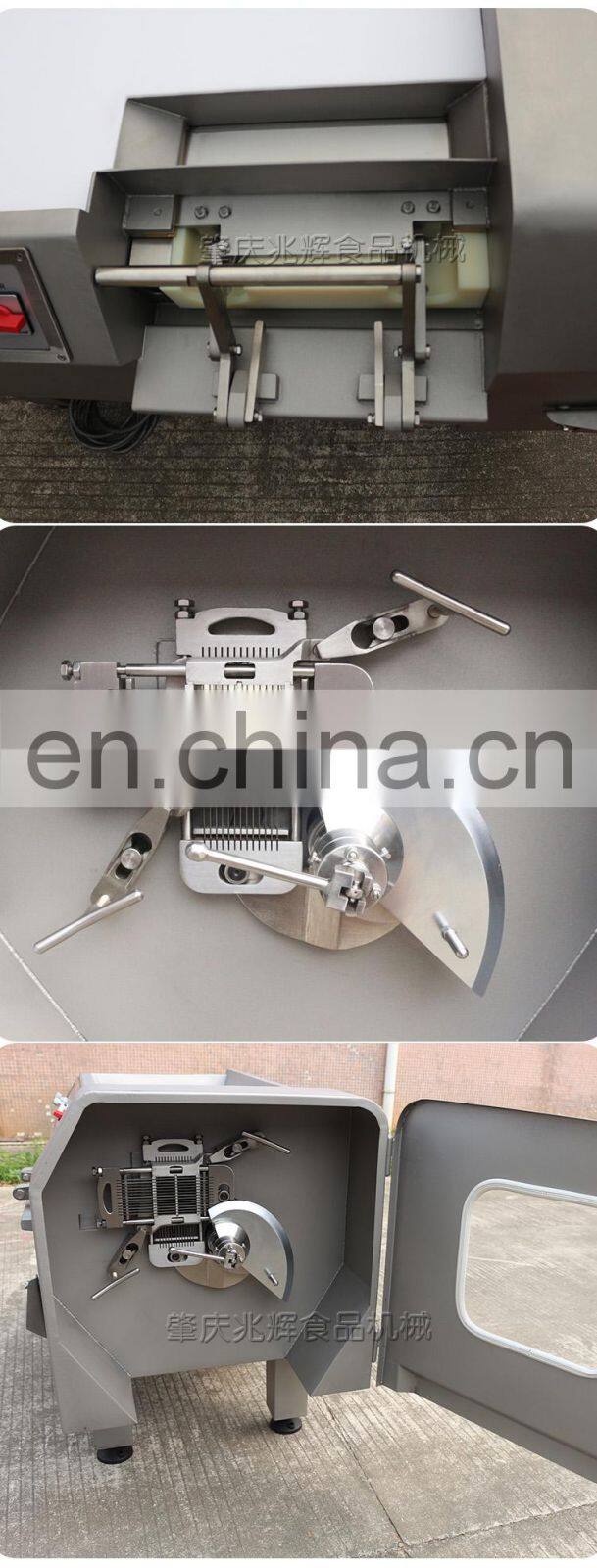 Multifunction commercial meat dicing machine vegetable dicing machine  frozen meat cutting machine for sale