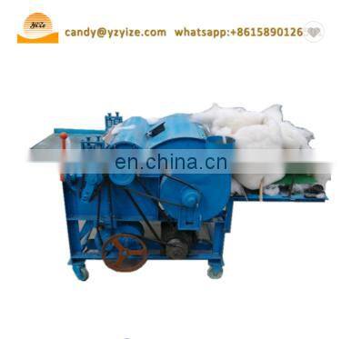 Fabric cotton waste recycling machine and wool combing machine making for sliver