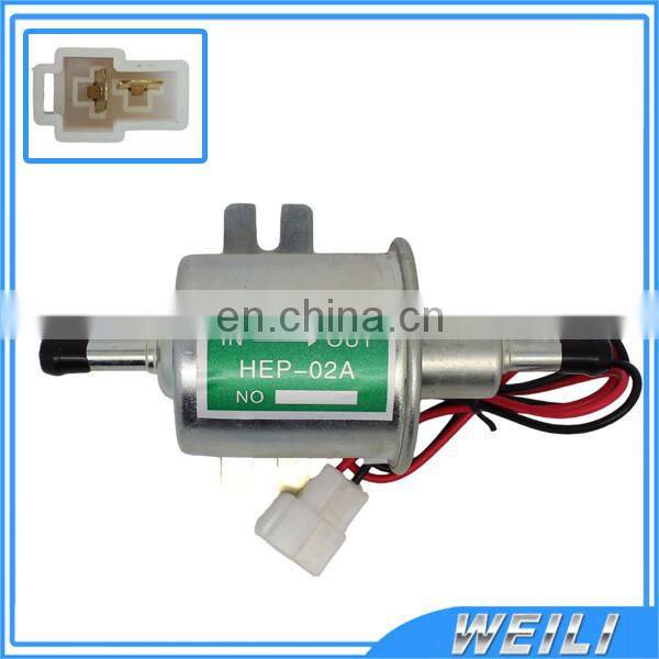New 12V Gas Diesel Inline Low Pressure electric fuel pump HEP-02A