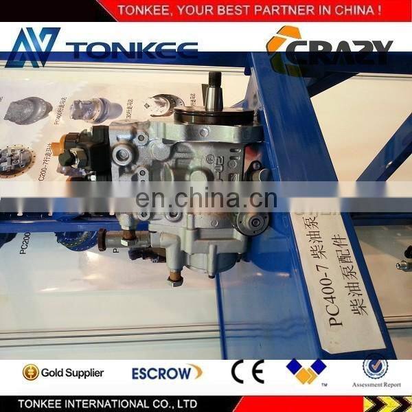 High quality S6D125-3 fuel injection pump, S6D125-3 injection pump for PC400-7 excavator spare parts