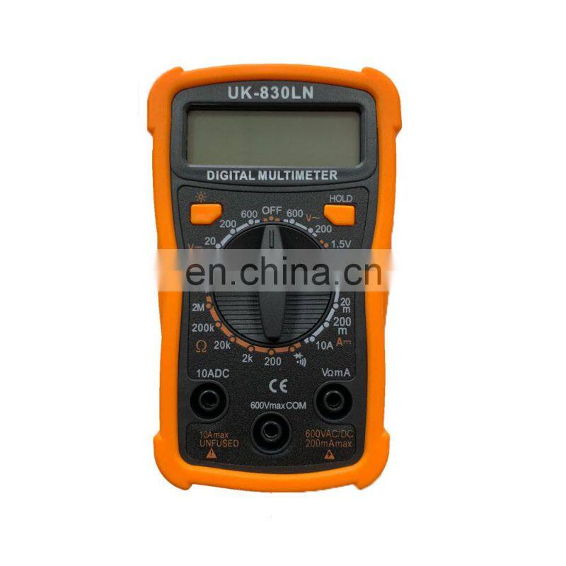 1000VDC or 700VAC LCD,1999 countsDigital Multimetro-UK-830LN