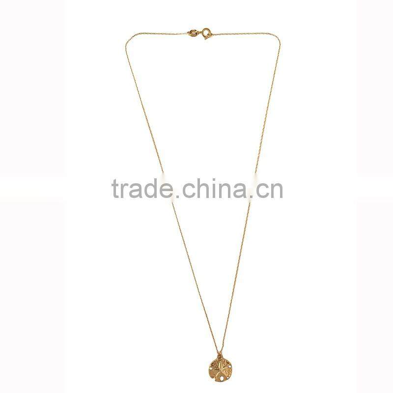Simple women female fashion long gold thin chain necklace designs