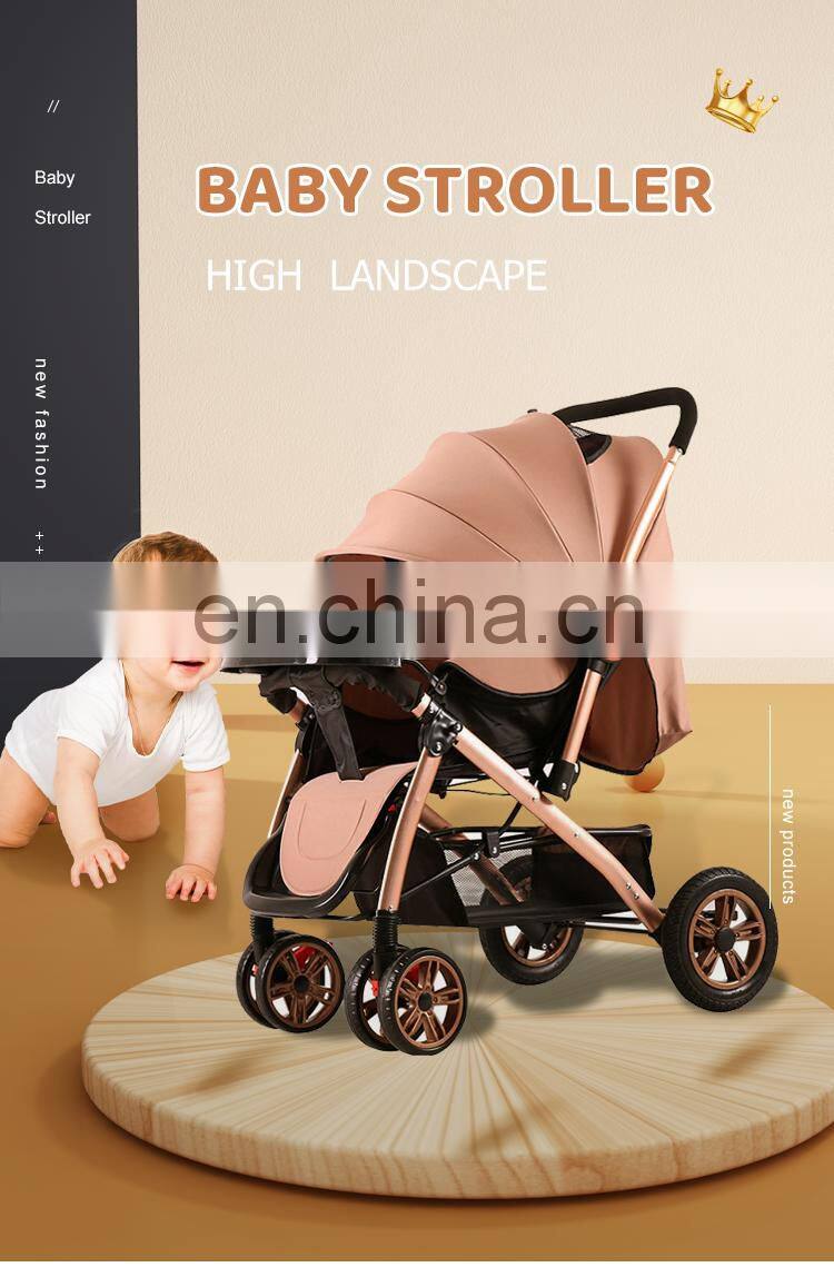 automatic auto folding Multi-Function Foldable Baby Carriage Magic Baby Stroller Pram