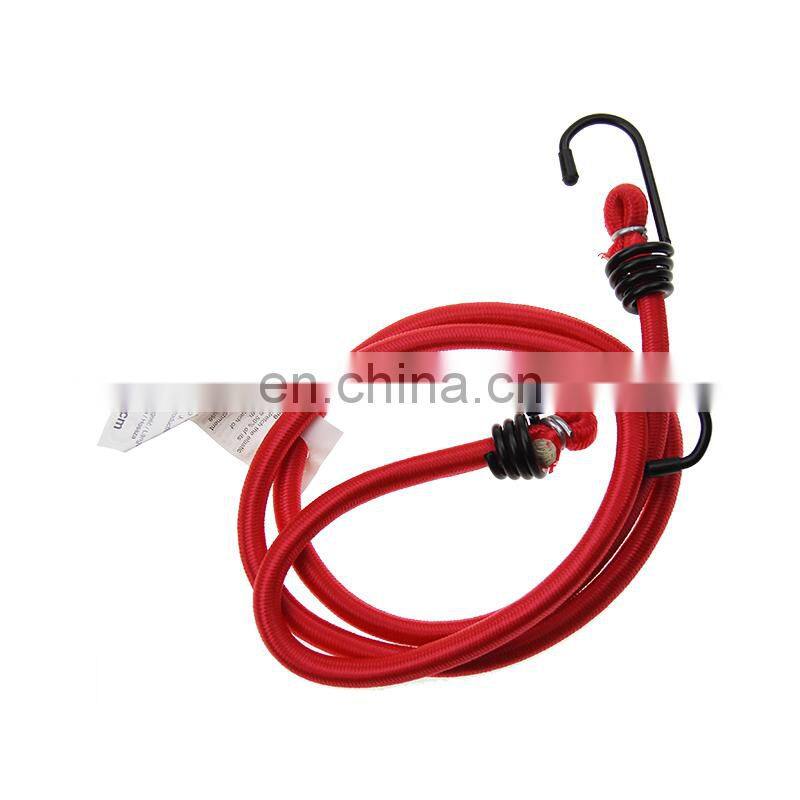 TUV,GS Certification Durable Rubber bungee cords 8mm/luggage bungee cord/bungee cord iron hook
