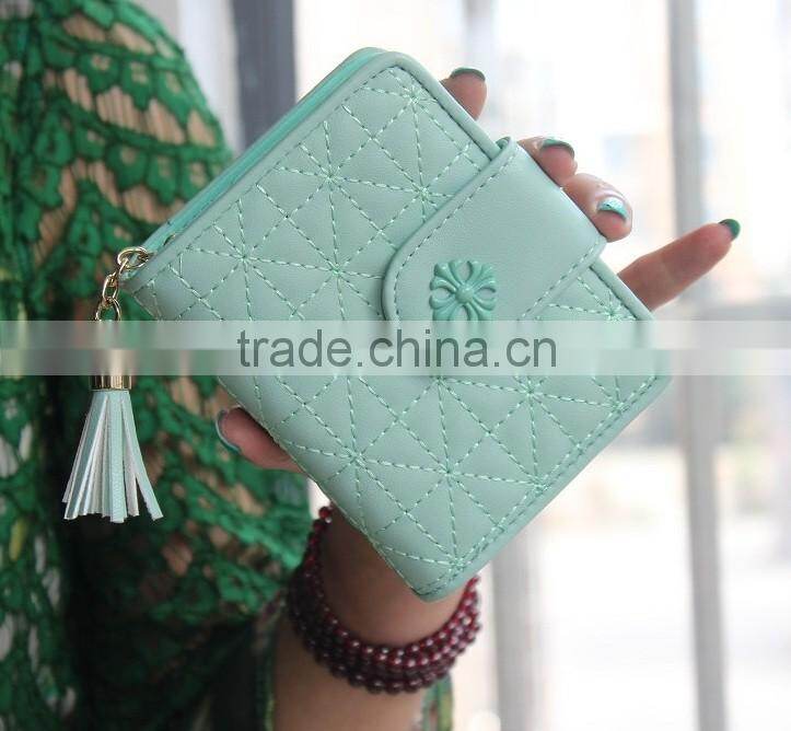 Multicolor Pink Blue Blck fashional de Ultimos moda ID card bank card Holder wallet cartera para dama