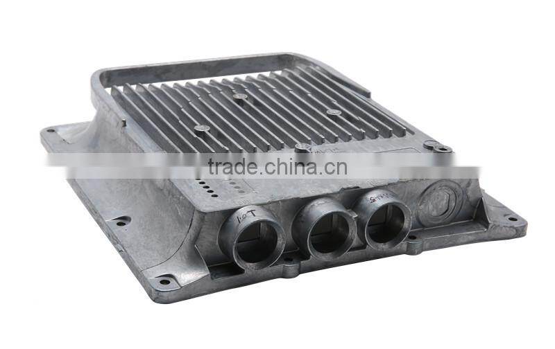 CNC precision machining for wireless panel antenna enclosure heat sink aluminum die casting