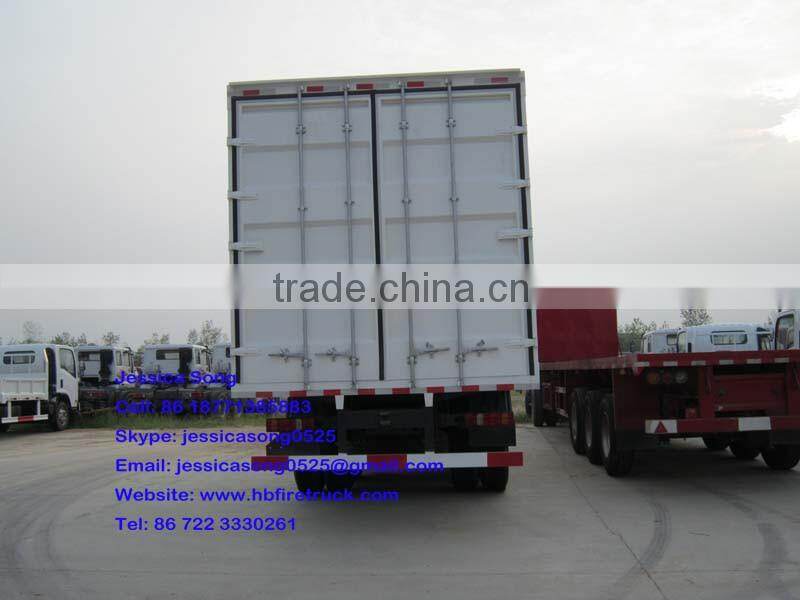 30ton Howo A7 box body truck