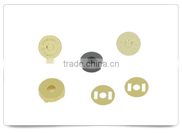 High Quality Handbag Magnetic Button Snap