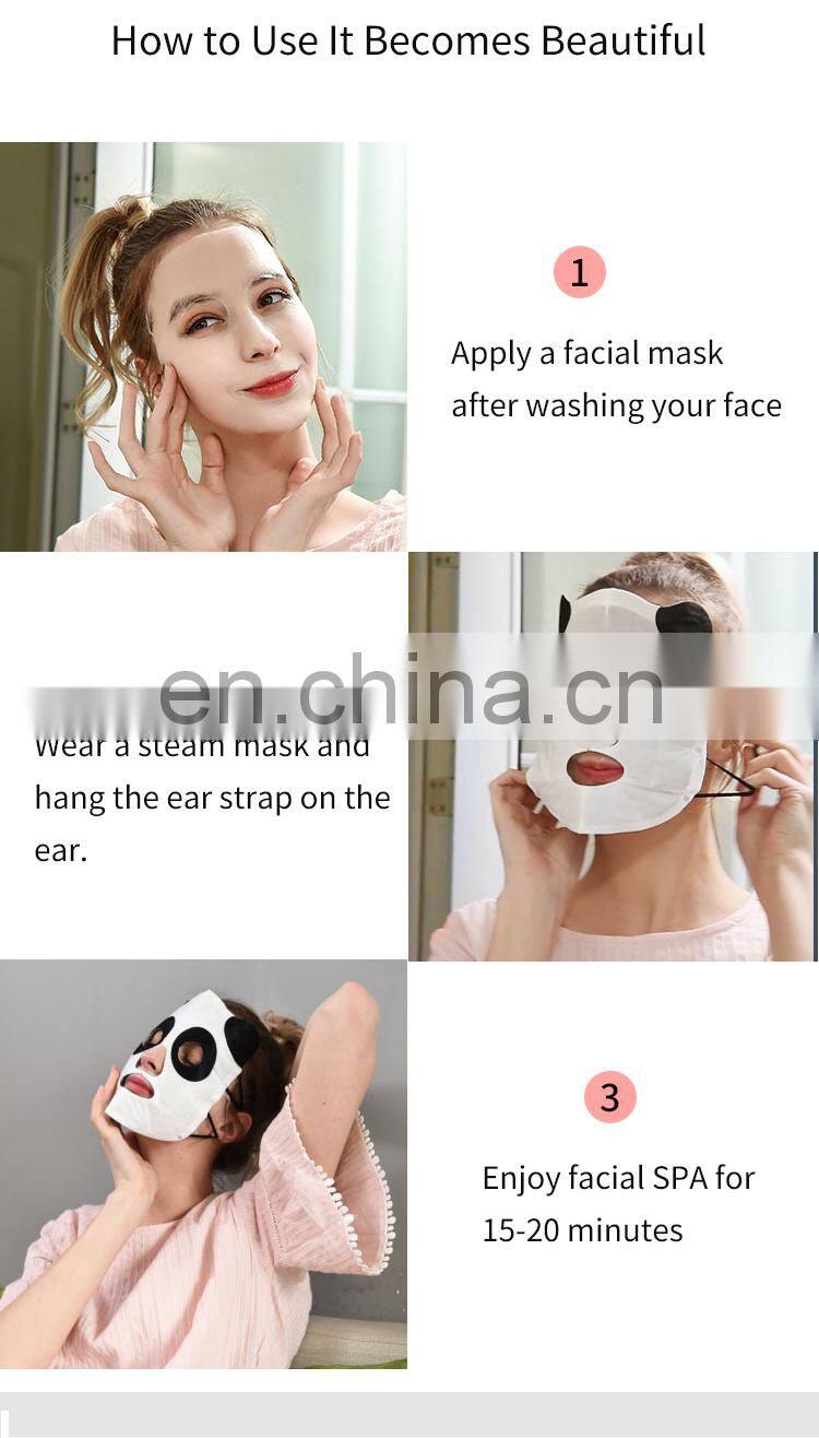 Wholesale Self Heating Steam Facial Mask Patches with Cheap Price