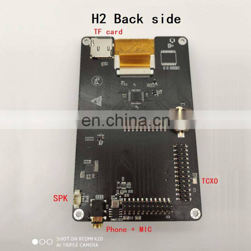 PortaPack H2 3.2" Touch Screen 0.5PPM TCXO Clock Expansion Board For HackRF One SDR Transceiver