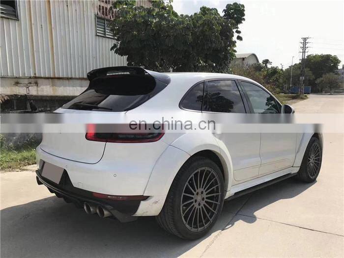 Runde PD Style For Porsche Macan Upgrade Prior Design Wide Body Kit Front Bumper Side Skirts Rear Bumper Wheel Eyebrow