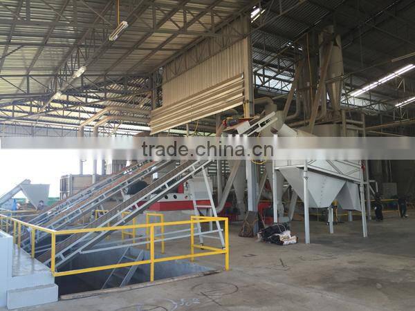 4-6ton/h XGJ850 complete wood pellet production line