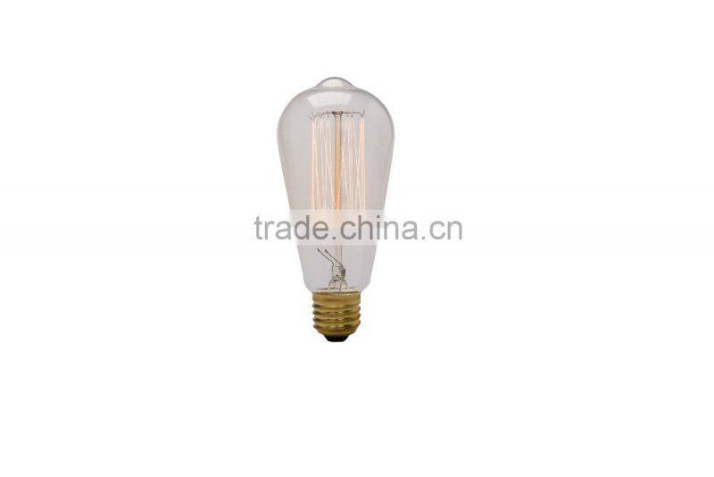 Edison bulb, ST64 Squirrel cage/Spiral, E27 40W