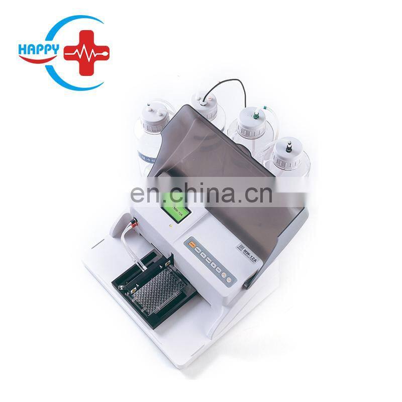 MW-12A Cheap Medical Equipment Auto Microplate Strip Portable Micro Plate Elisa Washer For Sale