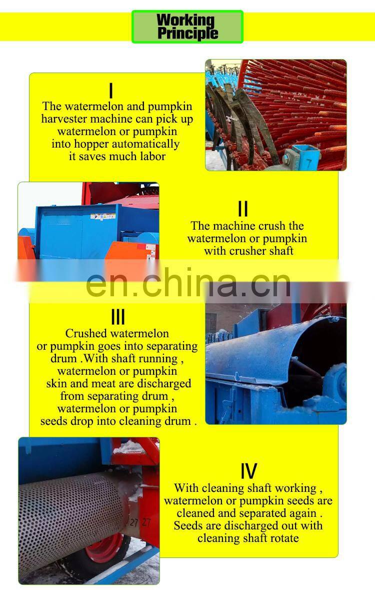 PATENT Hot Sale pumpkin seeds remove machine pumpkin peeling harvesting machine