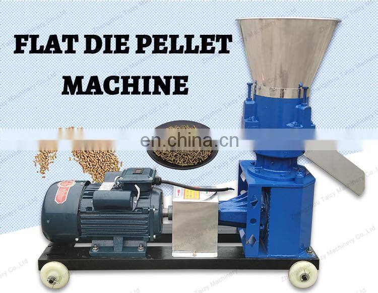 mini wood rabbit chicken pig animal feed pellet machine