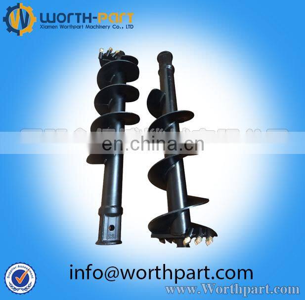 Excavator Auger For Earth Drilling Earth Drilling Machine