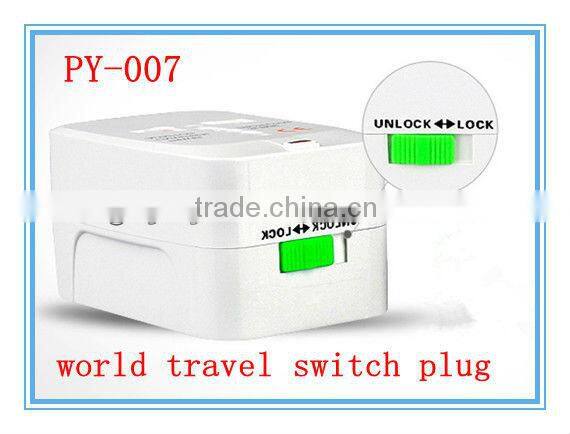 universal travel adapter with usb port