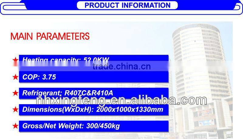 52kw Split EVI heat pump with CE certificate